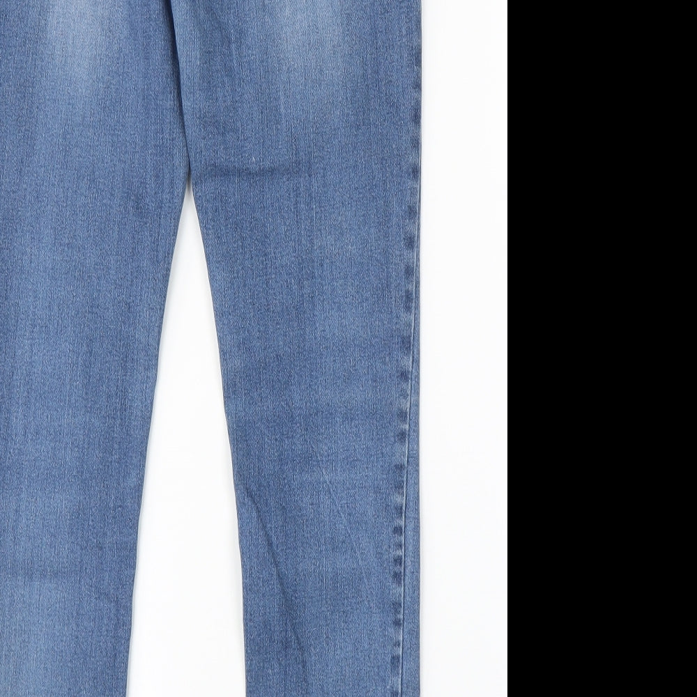 NEXT Womens Blue   Skinny Jeans Size 12 L28 in