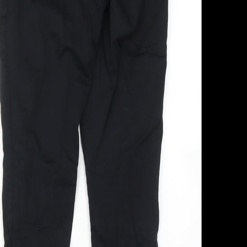 FOREVER 21 Womens Black   Cropped Trousers Size S L26 in