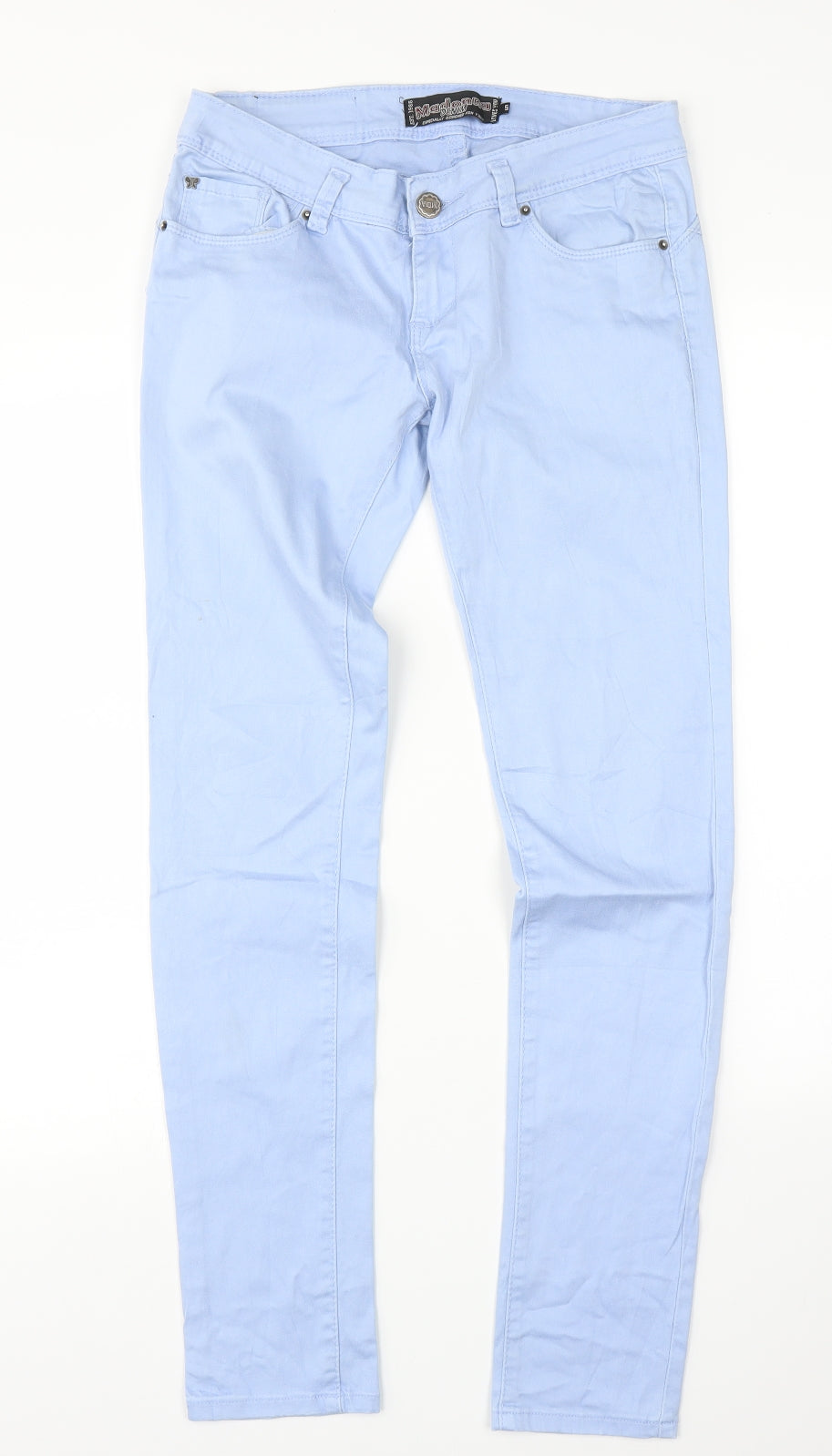 Madonna Jeans Womens Blue   Skinny Jeans Size S L30 in