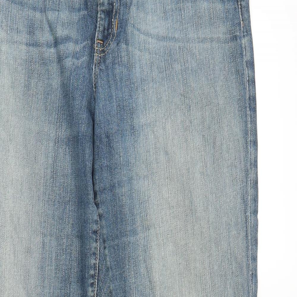Gap Womens Blue   Flared Jeans Size 14 L30 in