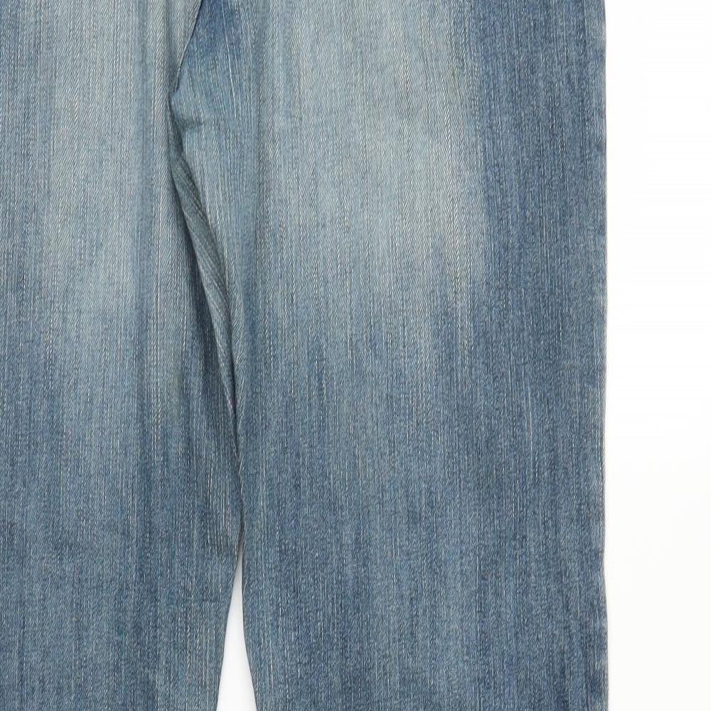 Gap Womens Blue   Flared Jeans Size 14 L30 in