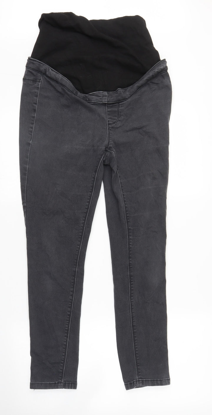 Missguided Womens Black Skinny Jeans Size 10 L27 in