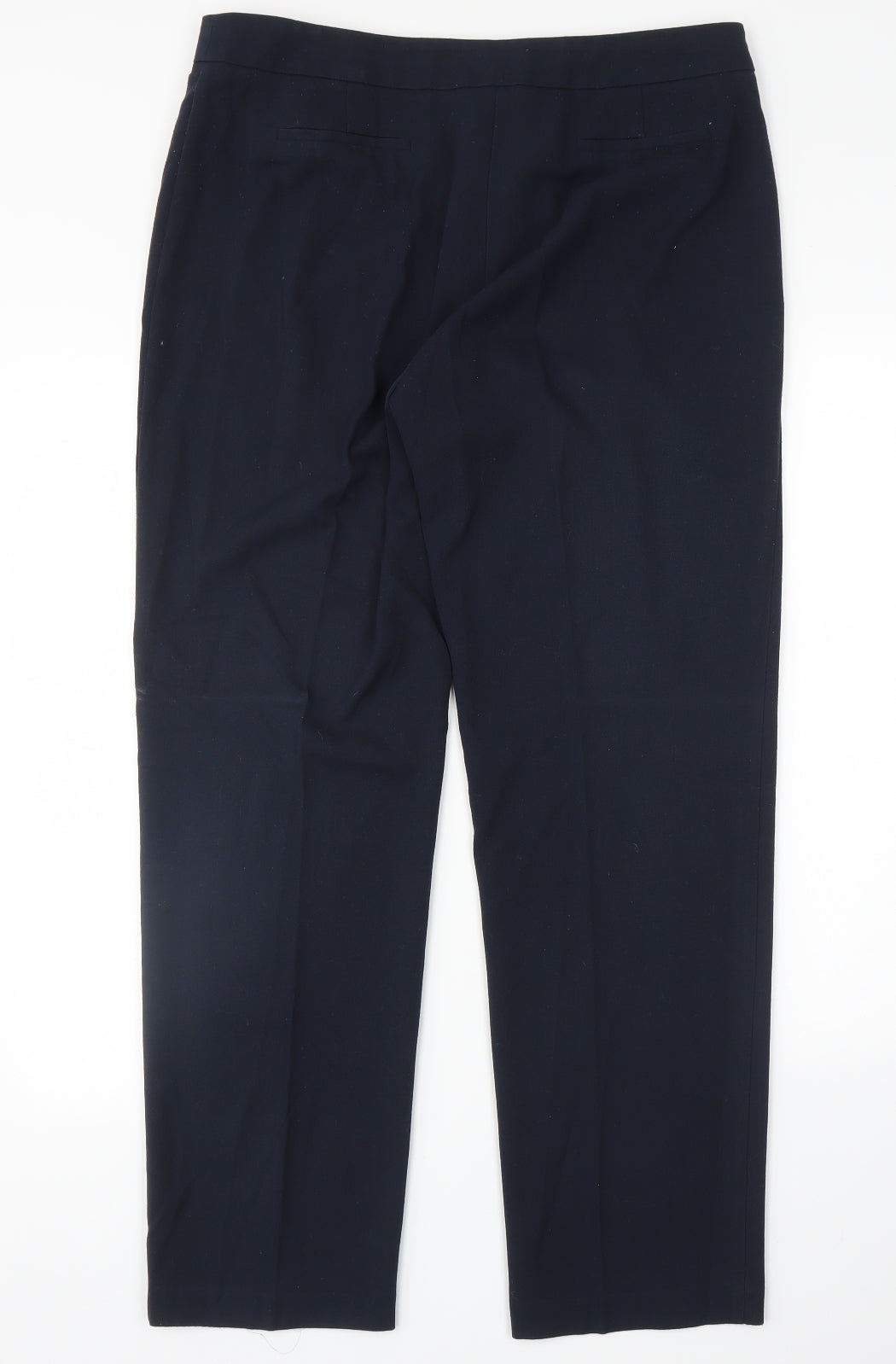 M&S Womens Blue   Trousers  Size 14 L30 in