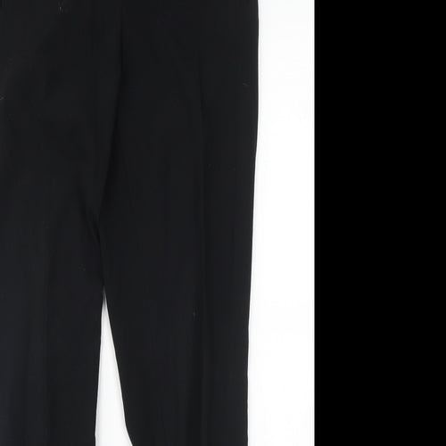 M&S Womens Black   Trousers  Size 10 L30 in