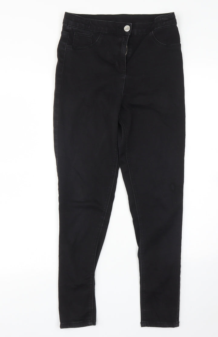 Matalan Girls Black   Skinny Jeans Size 13 Years