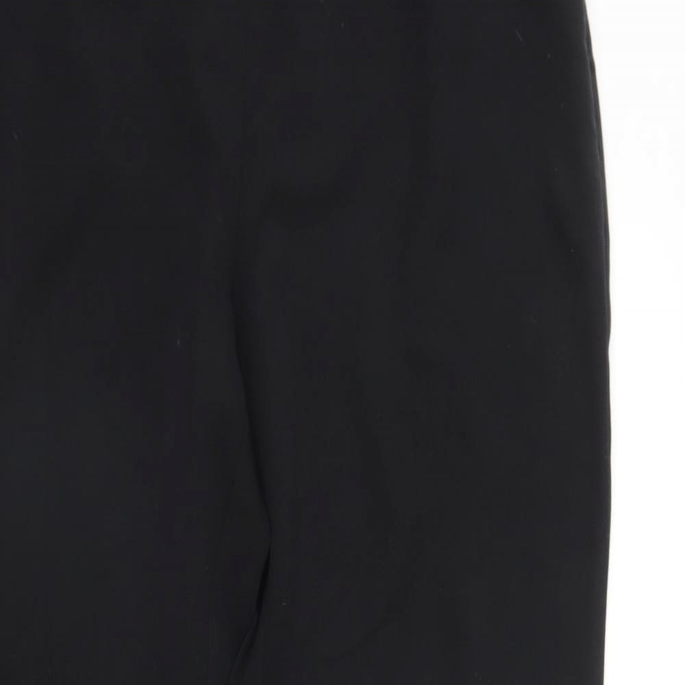Papaya Womens Black   Trousers  Size 16 L29 in