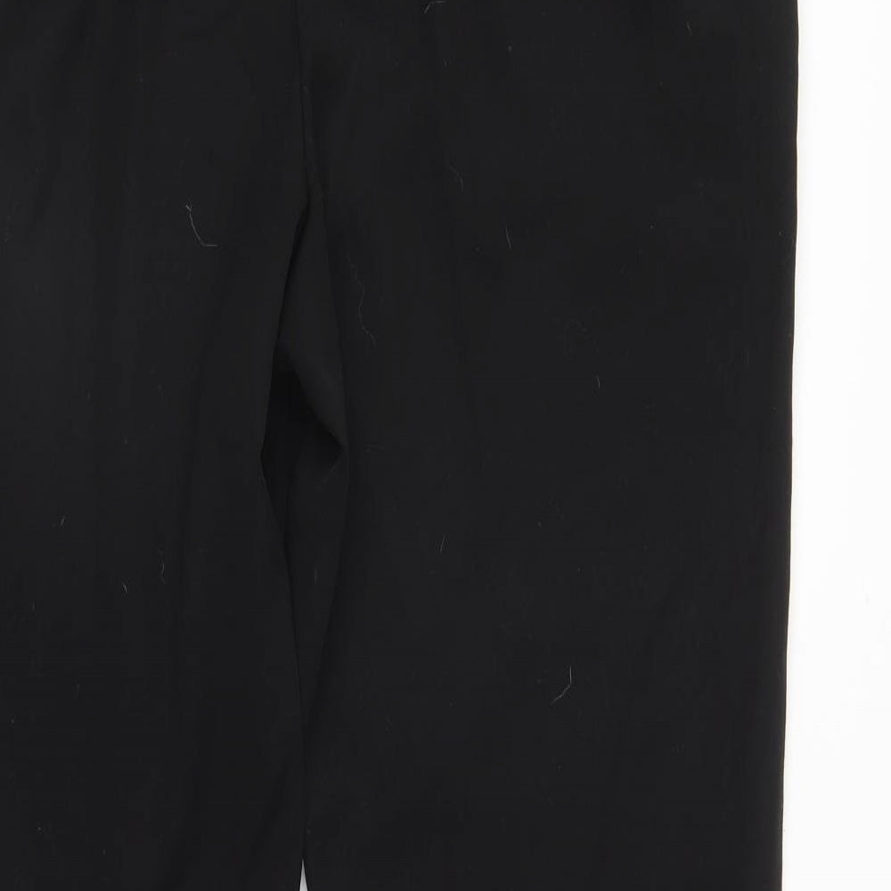TU Womens Black   Trousers  Size 16 L29 in