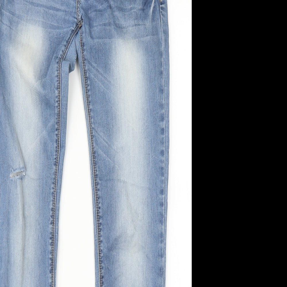 VIP look Womens Blue   Skinny Jeans Size 8 L31 in