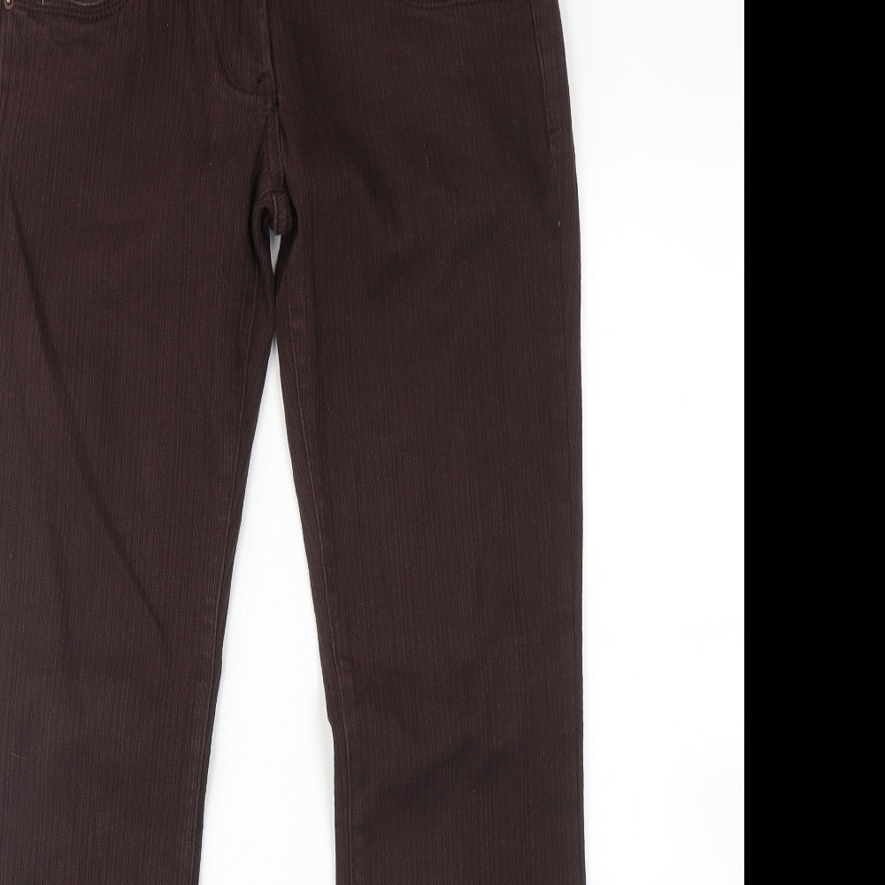 Bay Womens Brown   Bootcut Jeans Size 10 L30 in