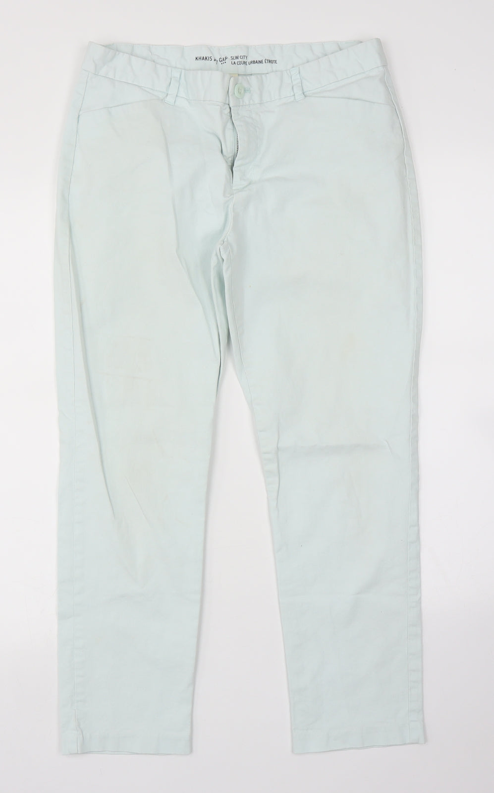 Gap Womens Blue   Chino Trousers Size 12 L26 in