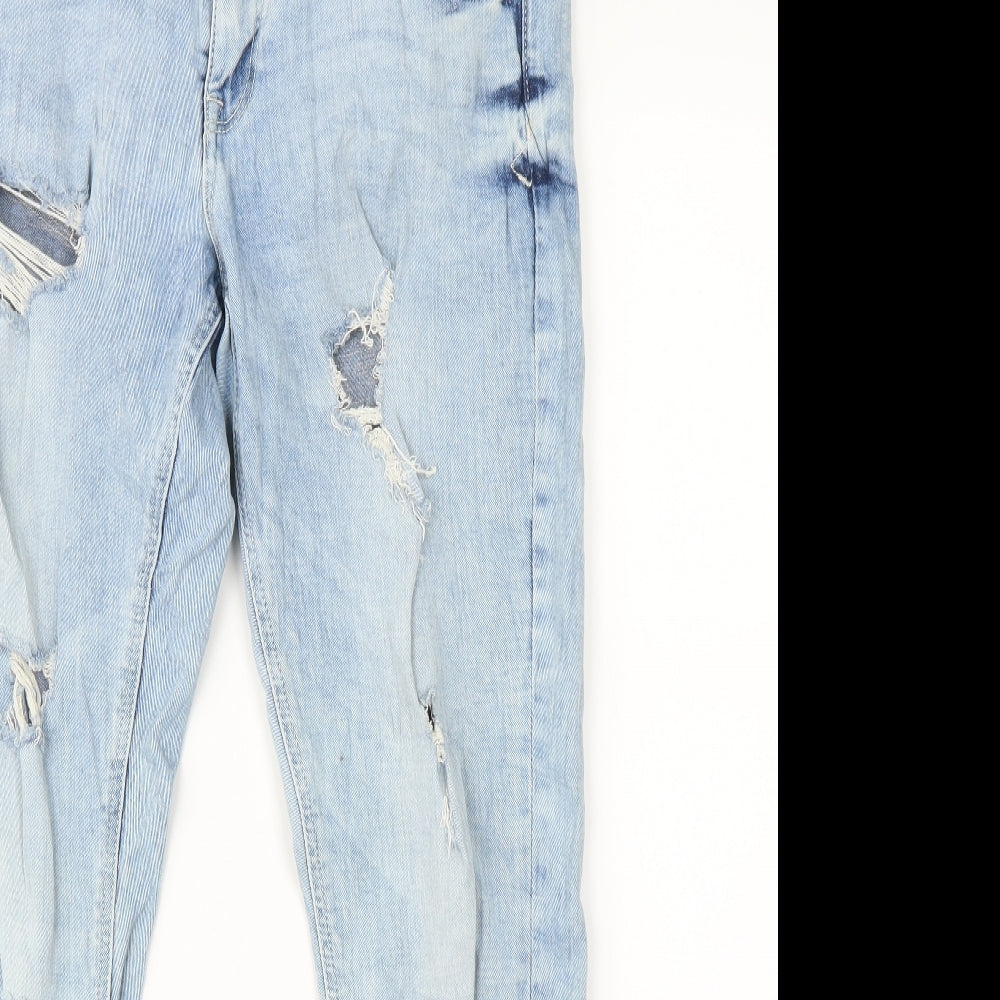 Denim Co Womens Blue   Straight Jeans Size 12 L29 in
