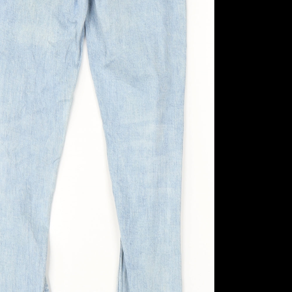 Denim Co Womens Blue   Straight Jeans Size 12 L29 in
