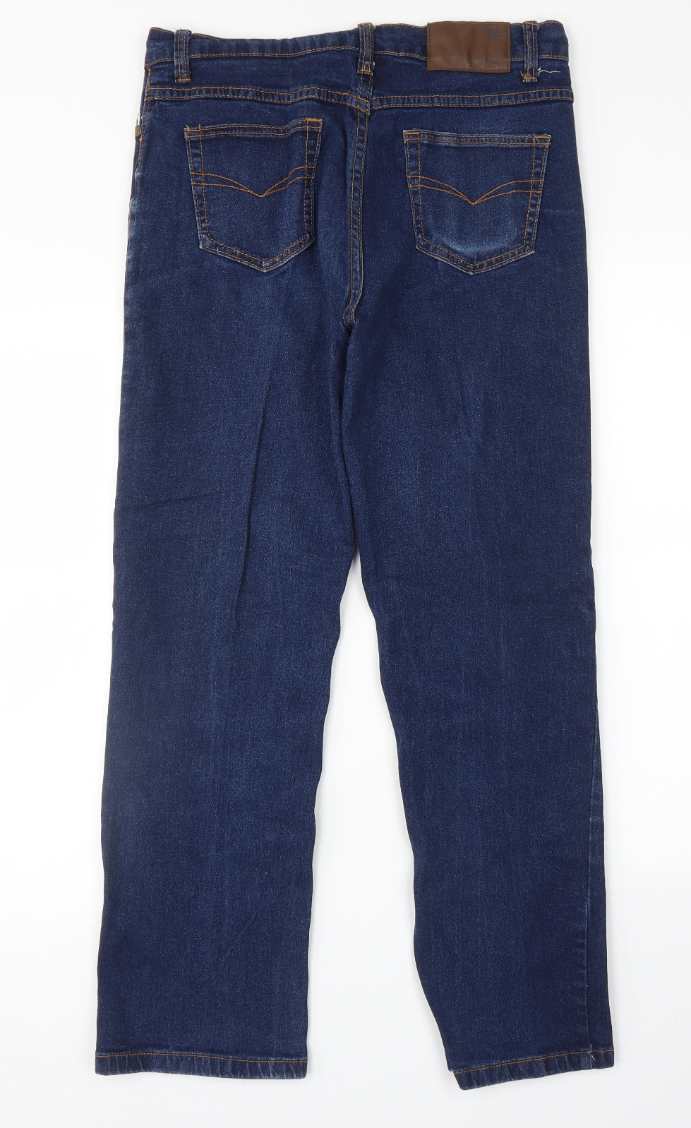 Cotton Traders  Womens Blue   Straight Jeans Size 14 L28 in