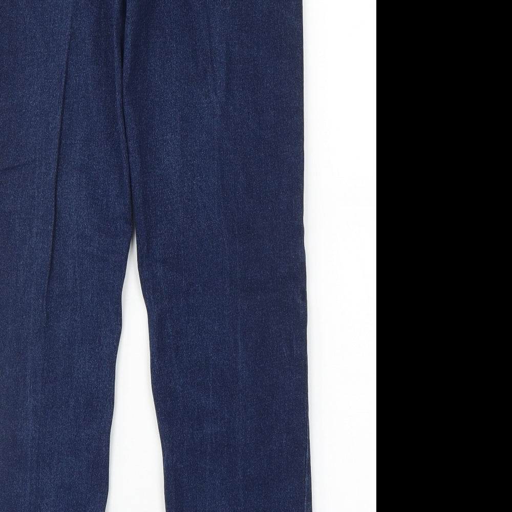 Cotton Traders  Womens Blue   Straight Jeans Size 14 L28 in