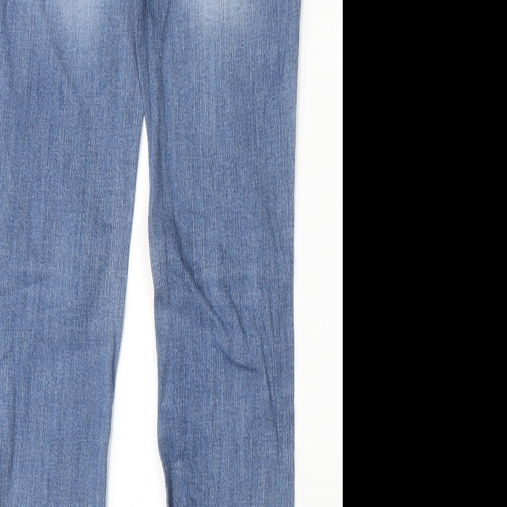 Preworn Womens Blue   Straight Jeans Size 28 L32 in
