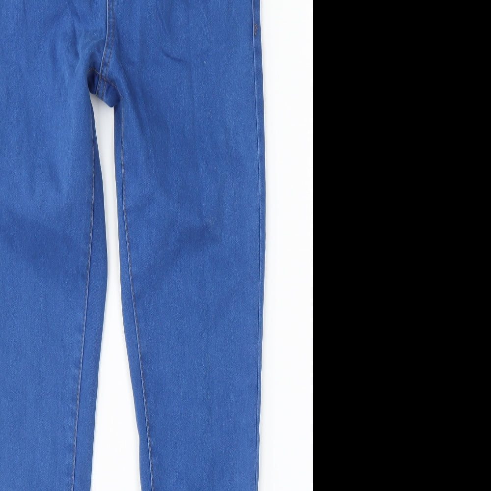 Denim Co Womens Blue   Skinny Jeans Size 10 L28 in