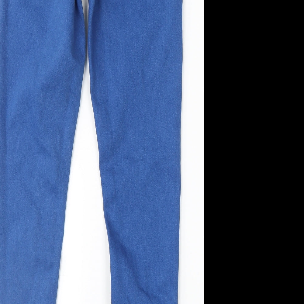 Denim Co Womens Blue   Skinny Jeans Size 10 L28 in