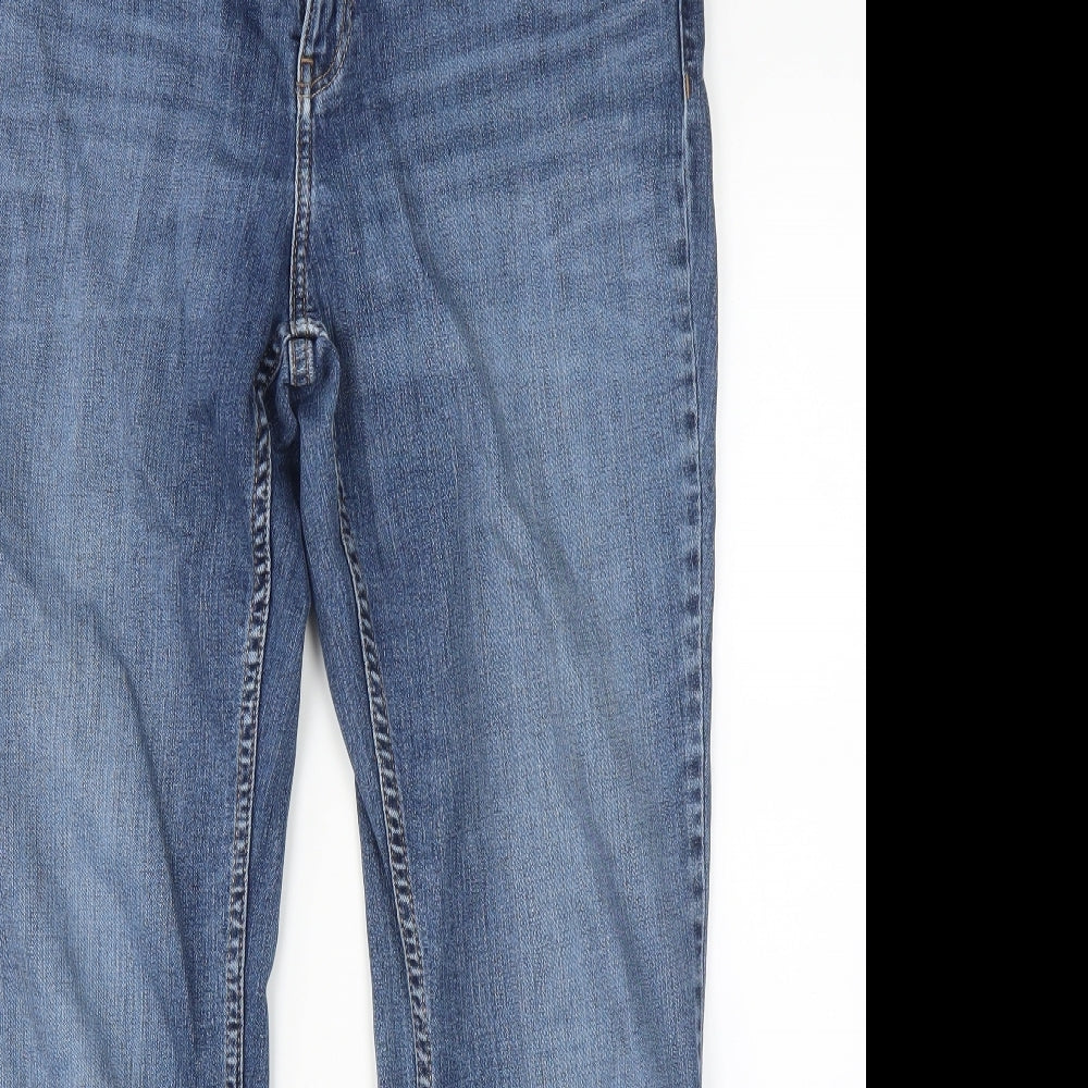 M&S Womens Blue   Bootcut Jeans Size 16 L28 in