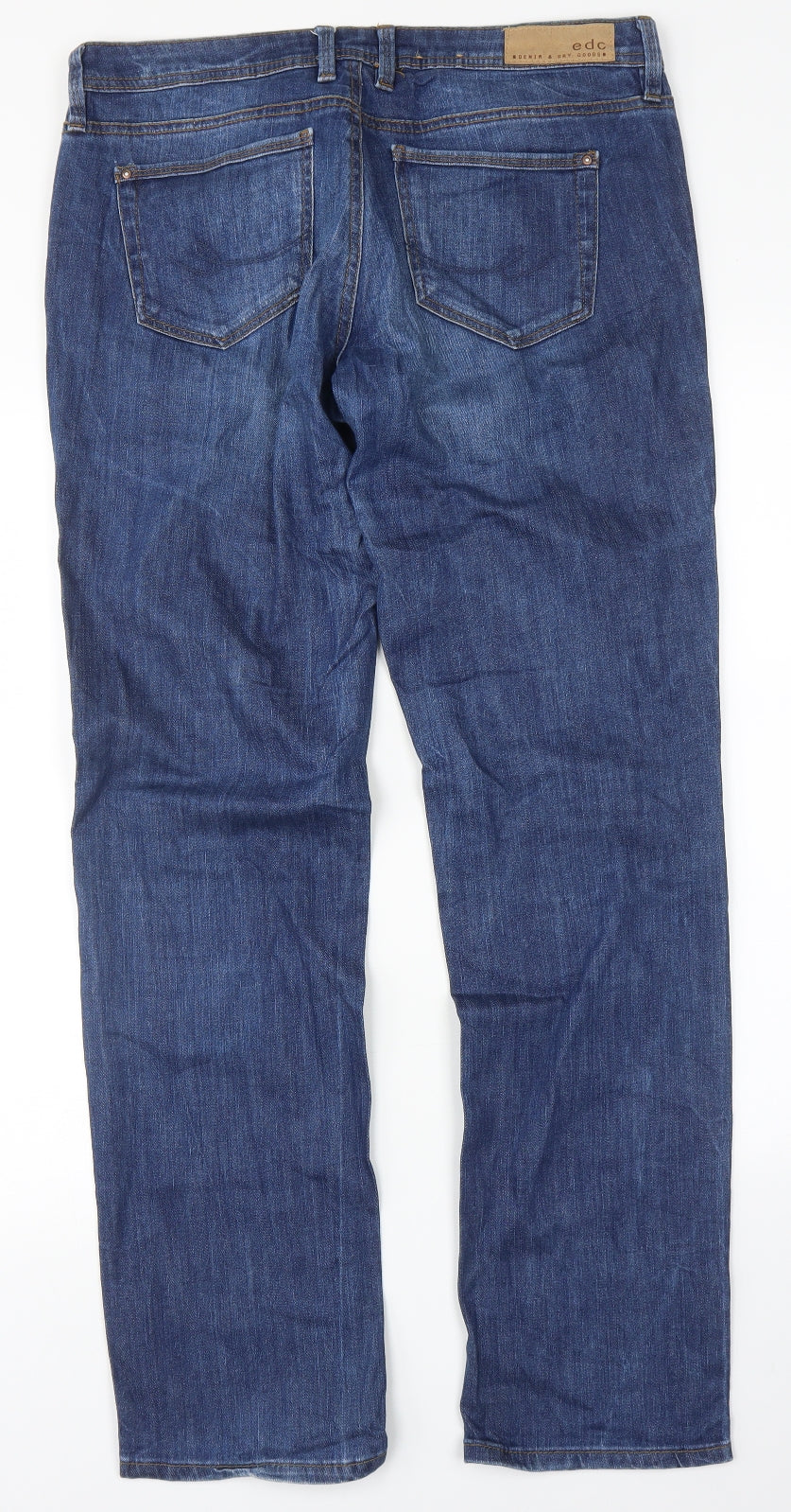 EDC Womens Blue   Straight Jeans Size 30 in L30 in