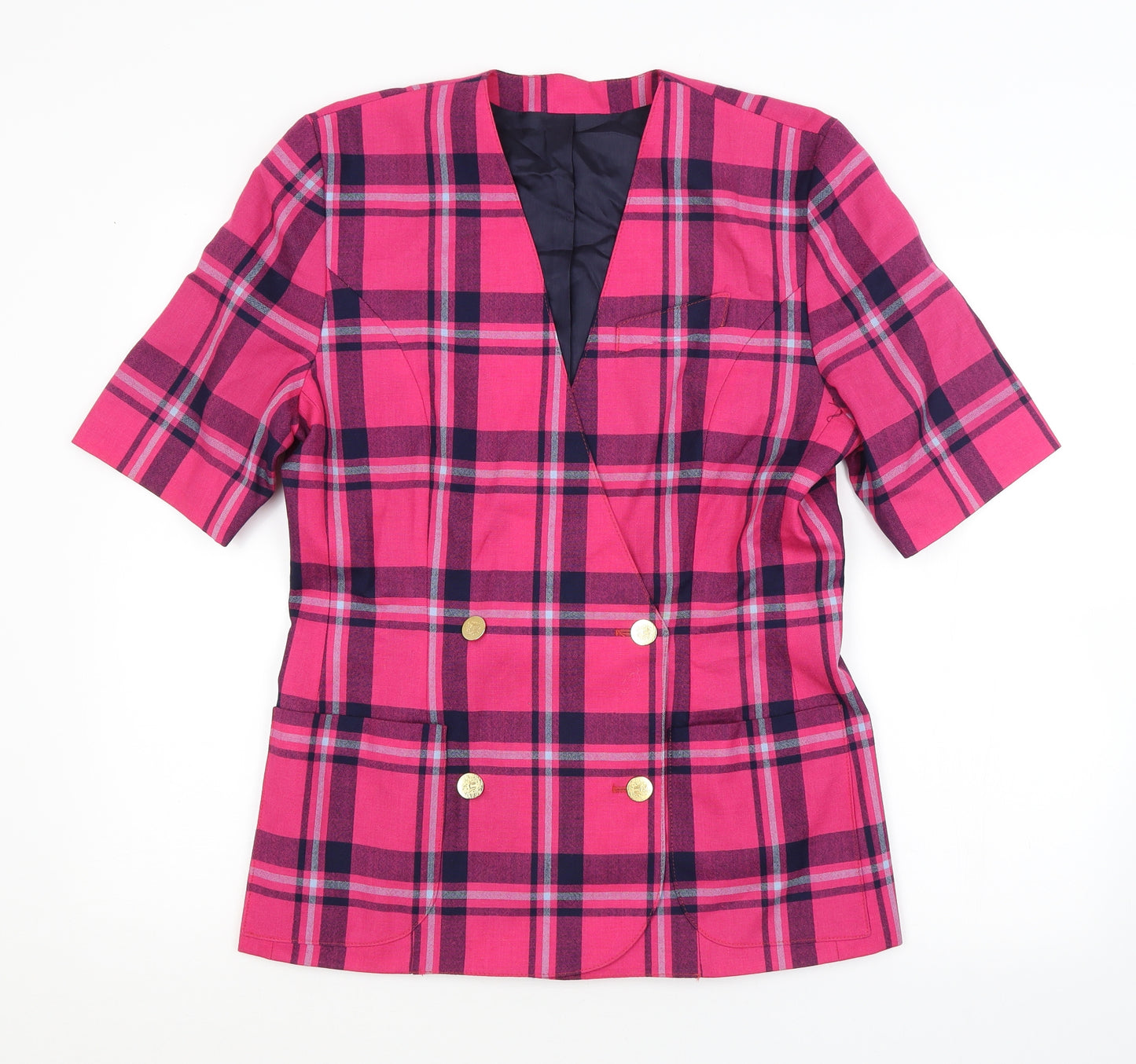 Preworn Womens Pink Check  Jacket