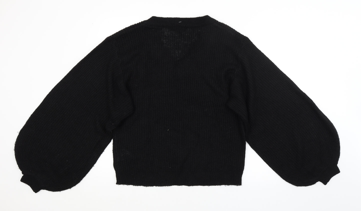 Brave Soul Womens Black   Pullover Jumper Size 16