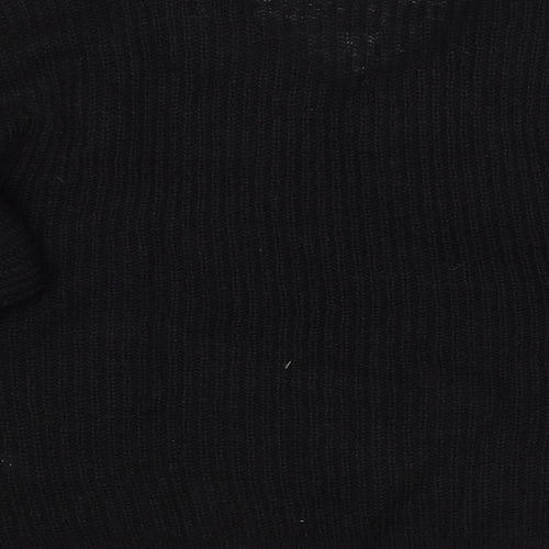Brave Soul Womens Black   Pullover Jumper Size 16