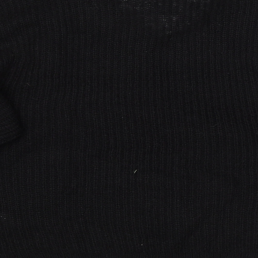 Brave Soul Womens Black   Pullover Jumper Size 16