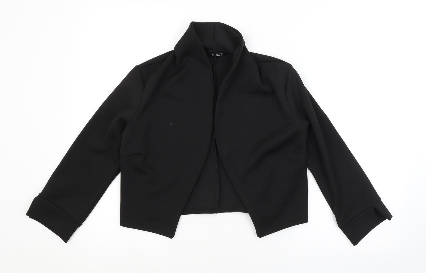 Quiz Womens Black   Jacket  Size 12