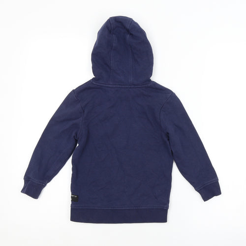 George Boys Blue   Pullover Hoodie Size 4-5 Years