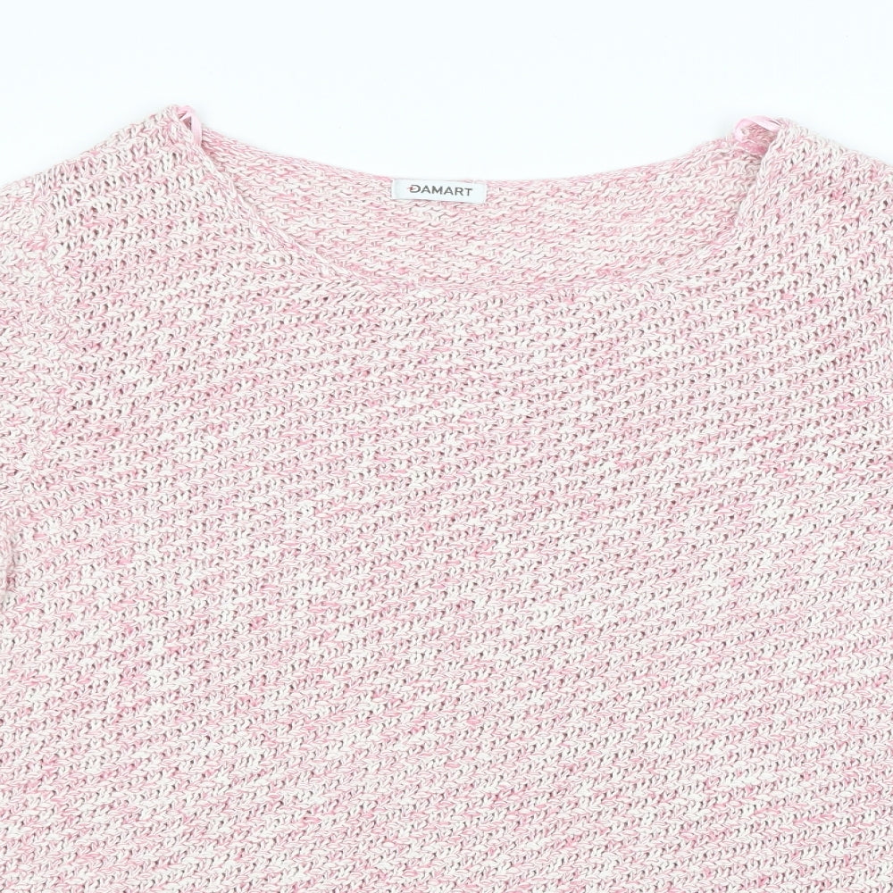 Damart Womens Pink   Pullover Jumper Size 18