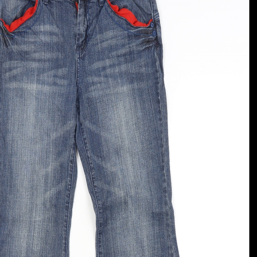 Preworn Womens Blue   Bootcut Jeans Size 14 L28 in