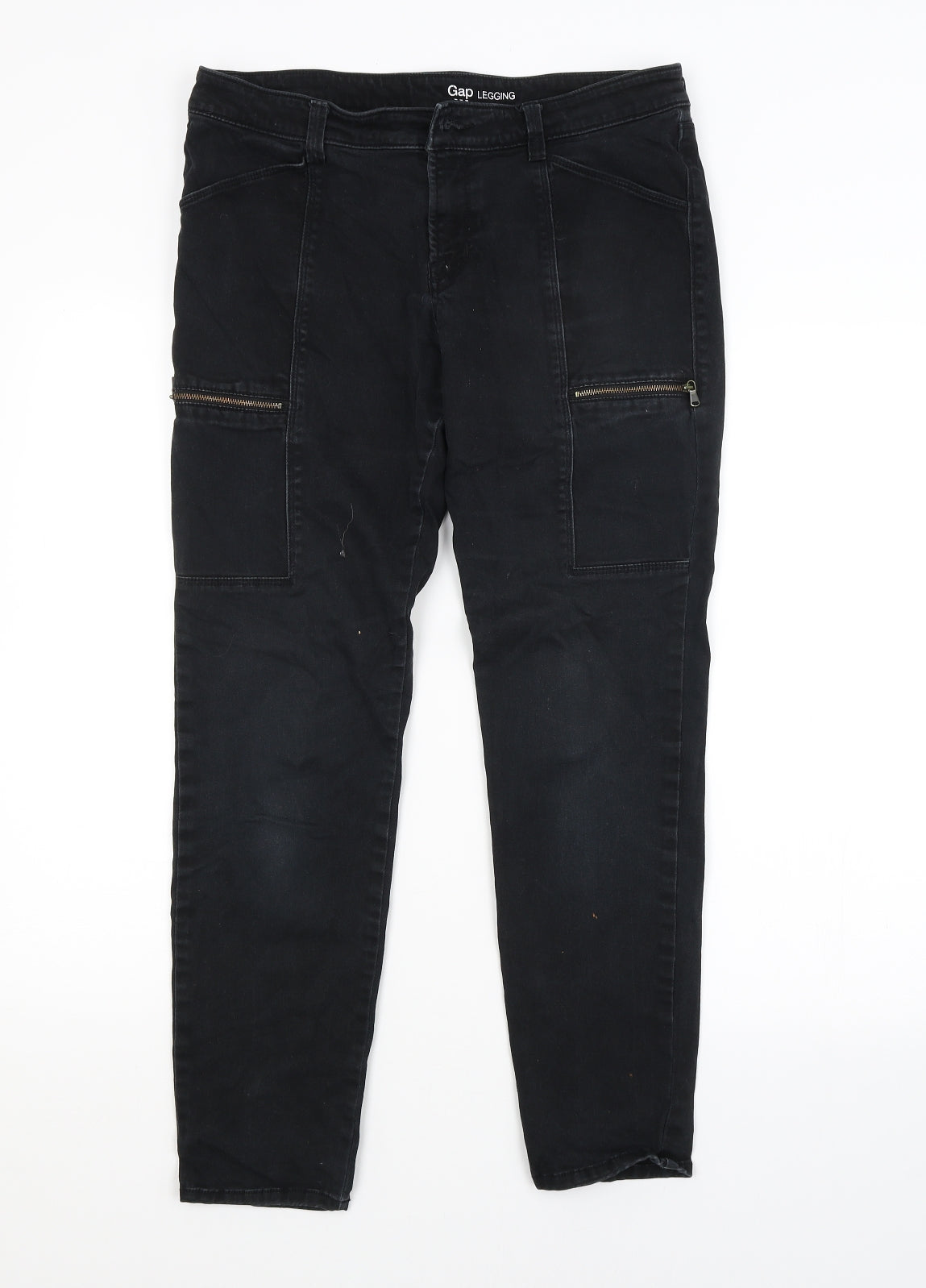 Gap Womens Black   Straight Jeans Size 14 L27 in