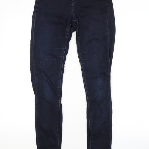 Topshop Womens Blue   Skinny Jeans Size 26 in L32 in