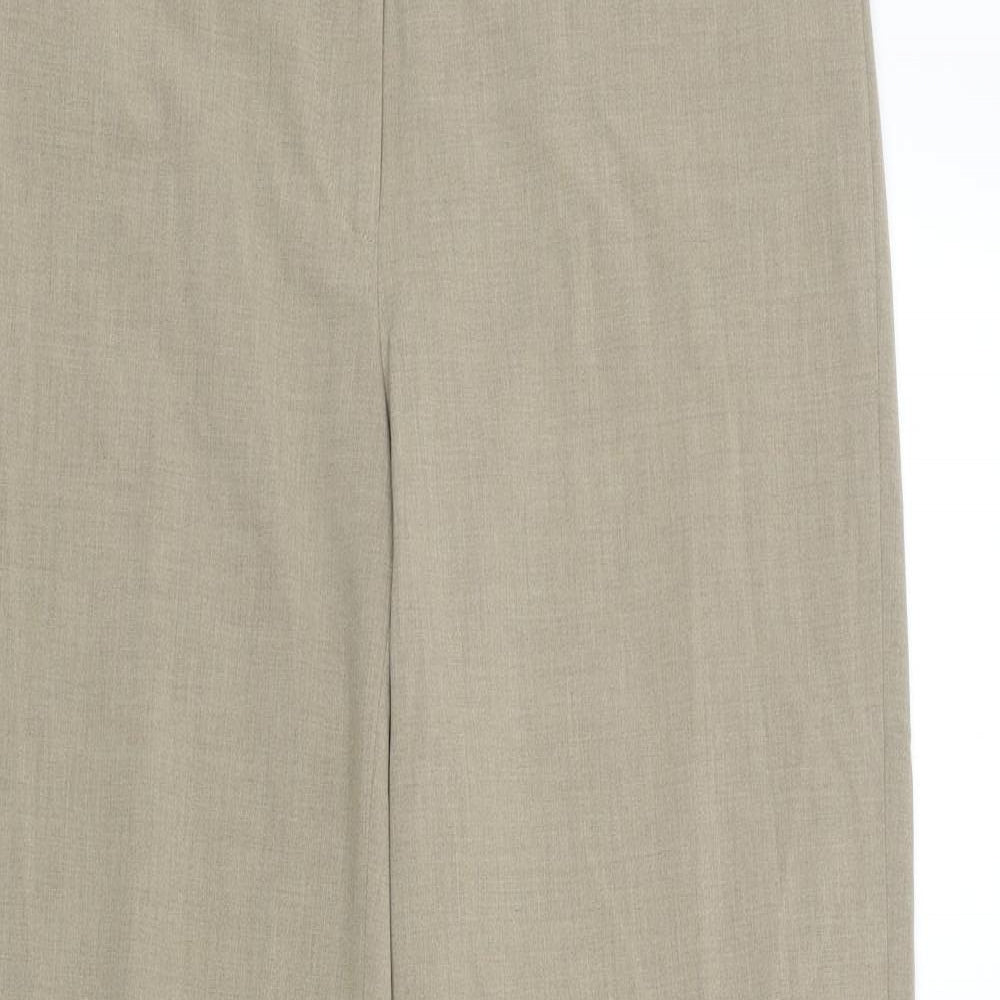 Per Una Womens Grey   Trousers  Size 12 L31 in