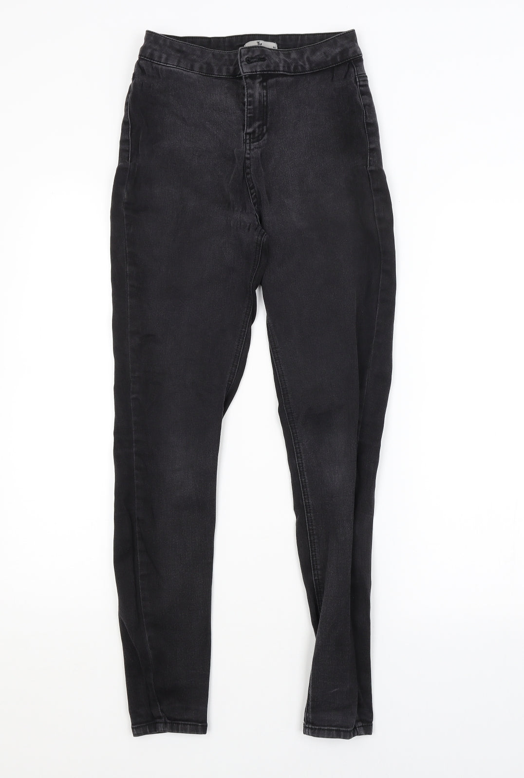 TU Womens Grey   Skinny Jeans Size 8 L27 in