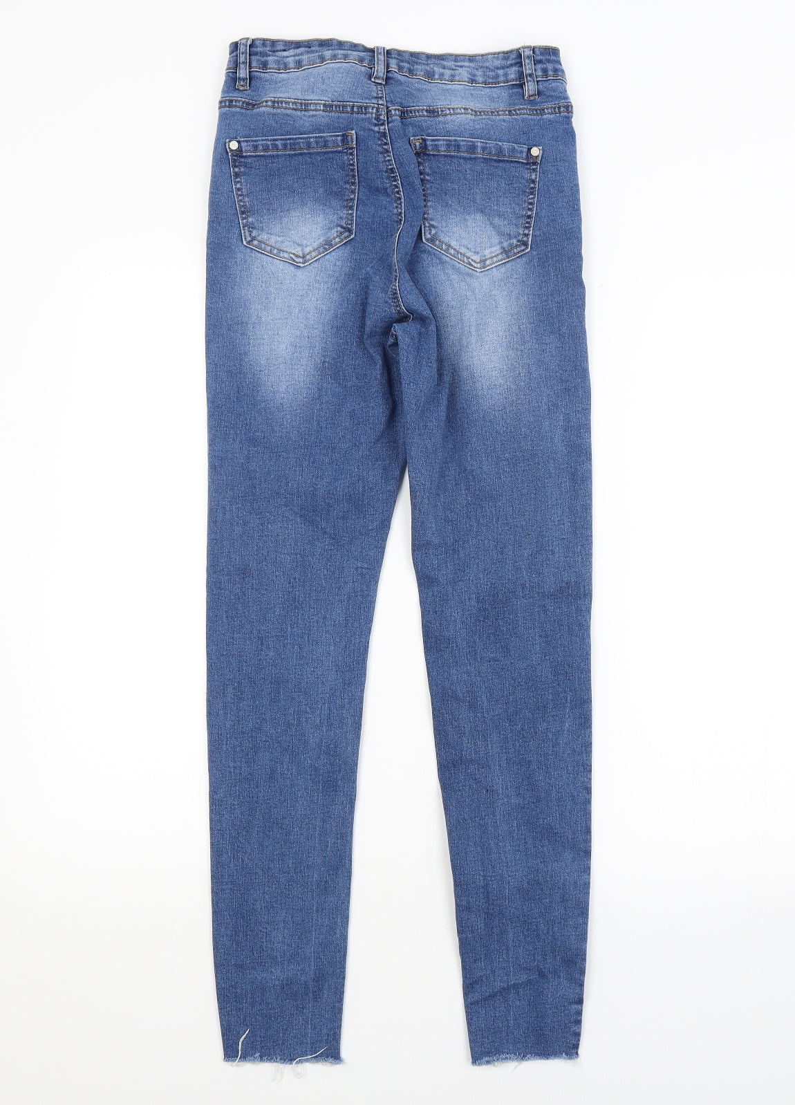 Missguided Womens Blue   Skinny Jeans Size 8 L28 in
