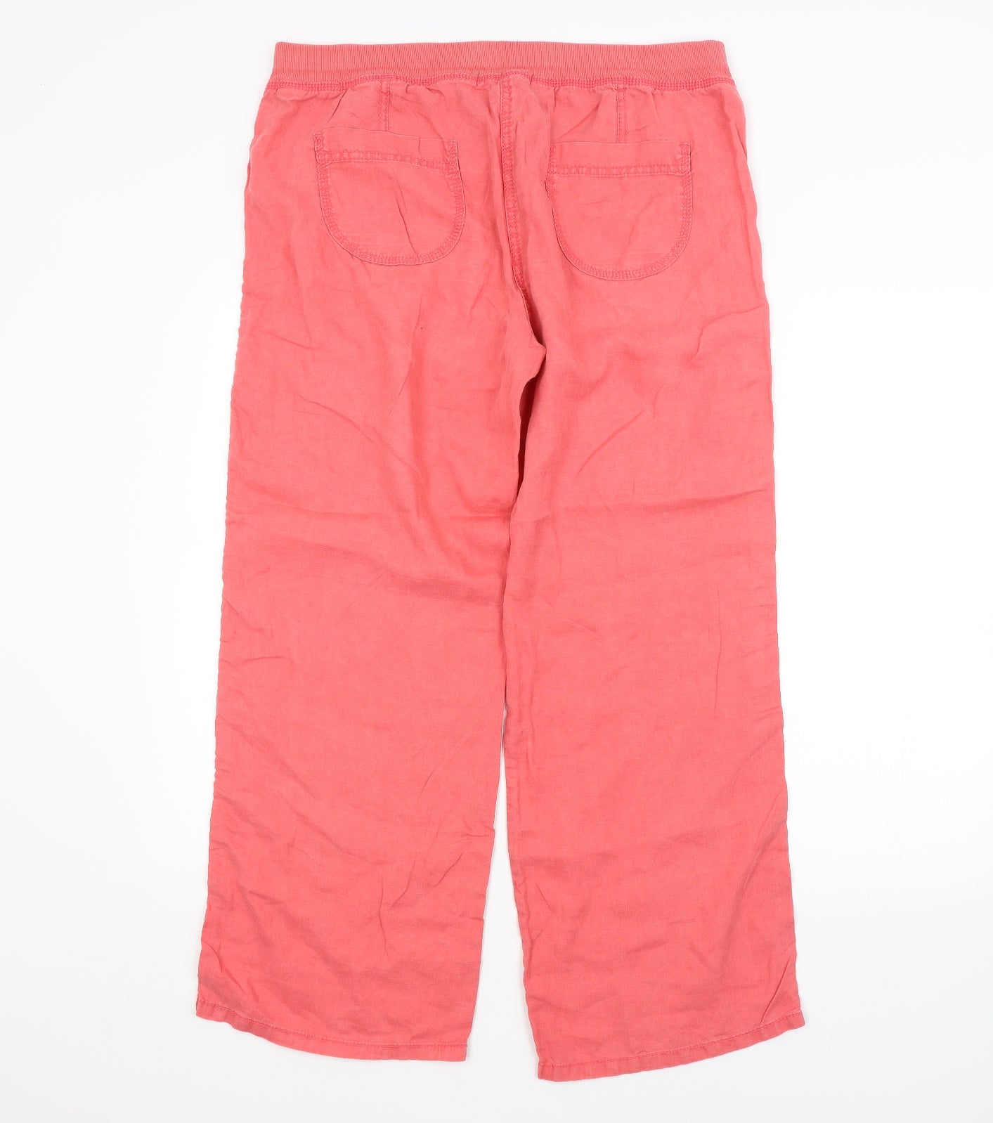 M&S Womens Red   Trousers   L28 in