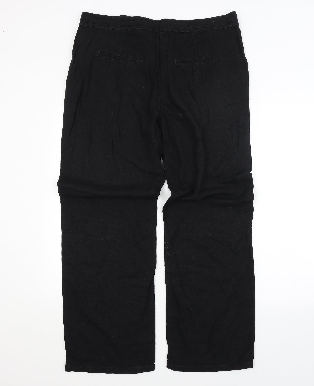 NEXT Womens Black   Trousers  Size 16 L29 in