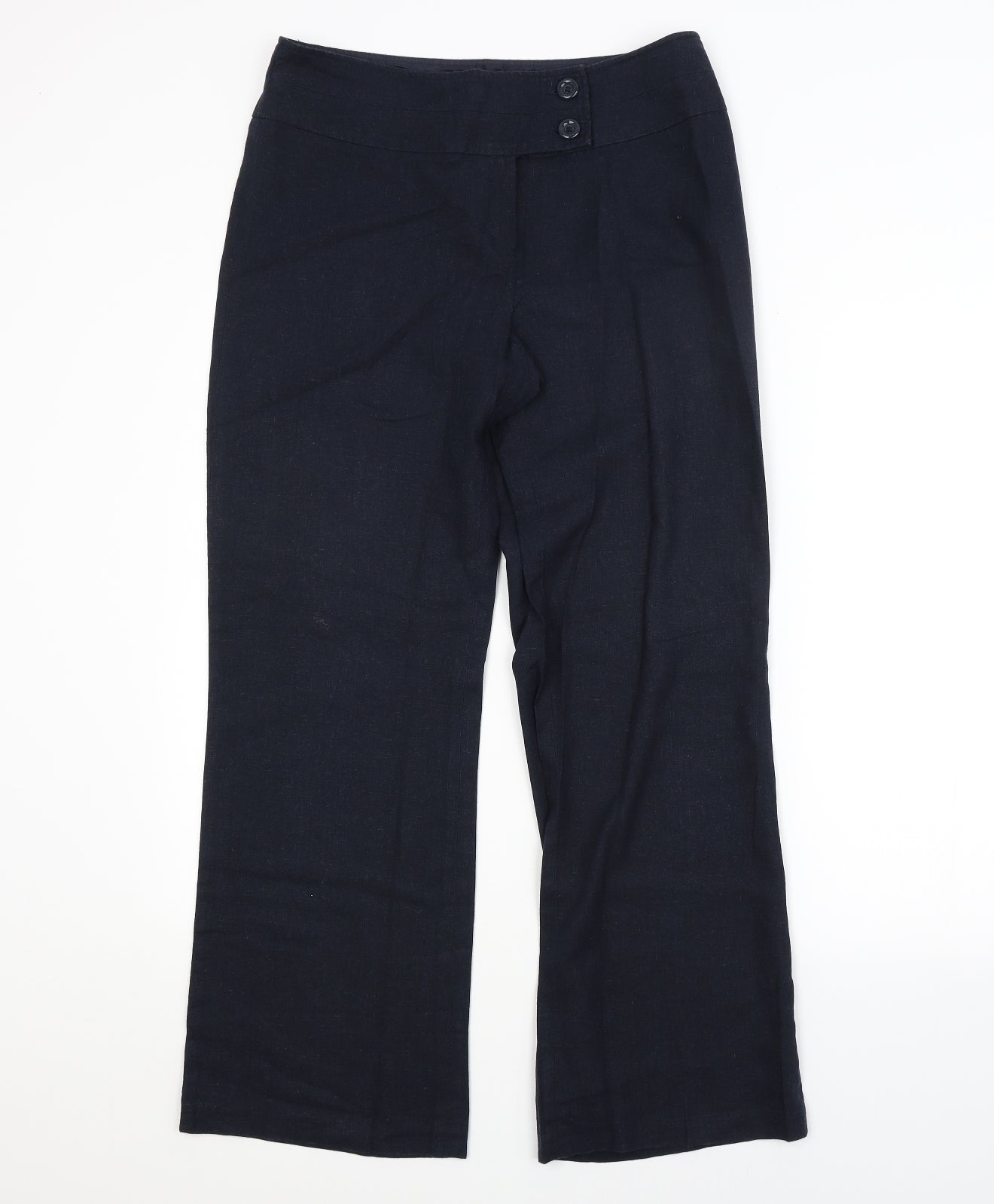 Debenhams Womens Blue   Trousers  Size 12 L28 in