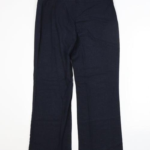 Debenhams Womens Blue   Trousers  Size 12 L28 in