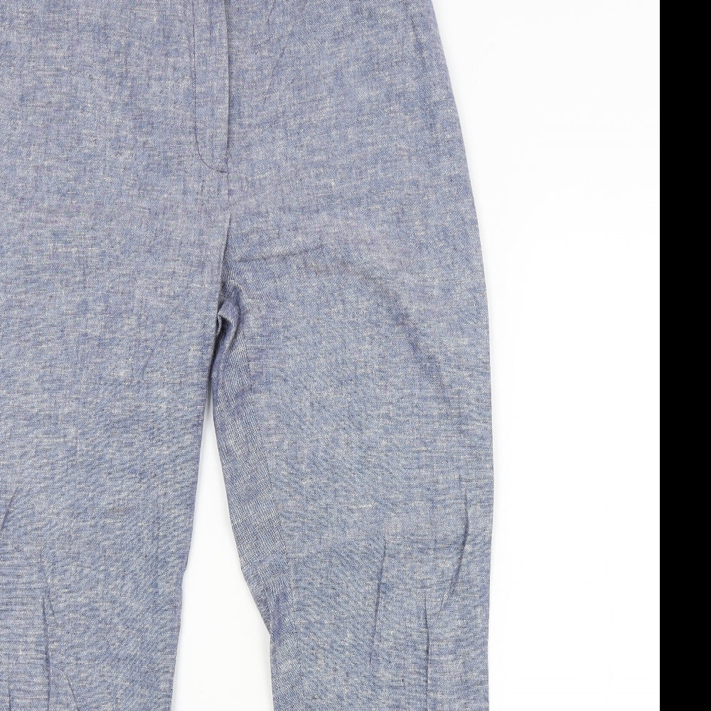 Principles Womens Blue   Trousers  Size 10 L27 in