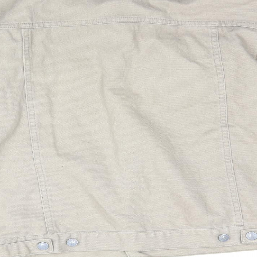 Armando Mens Beige  Corduroy Jacket  Size M