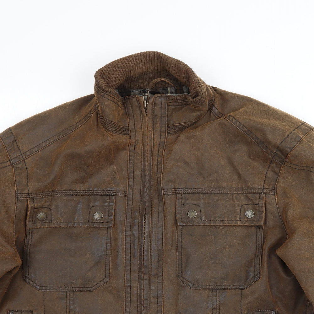 Marks and Spencer Mens Brown   Jacket Coat Size L