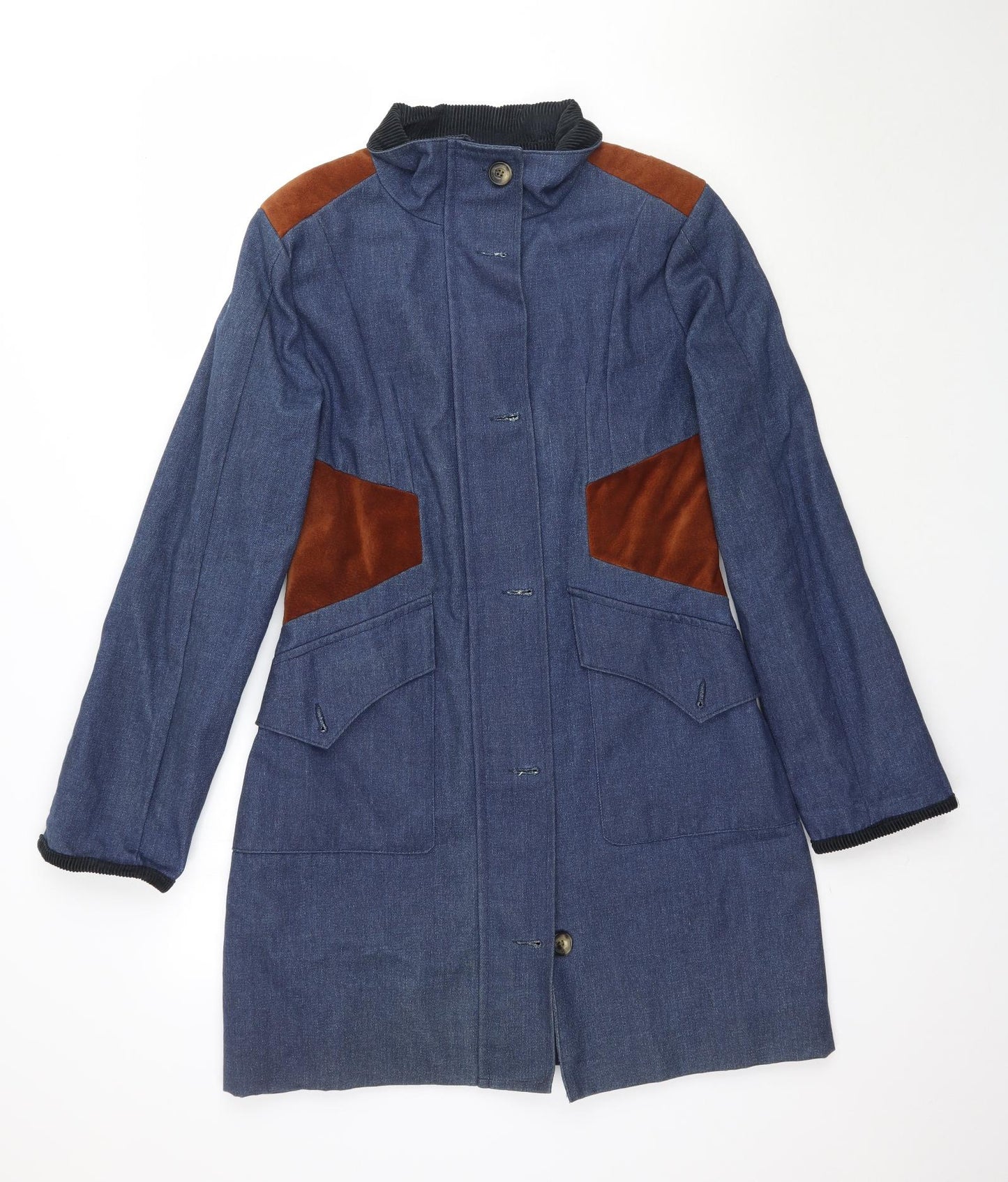 Welligogs Womens Blue   Overcoat Coat Size 10