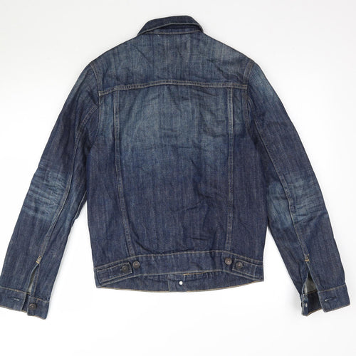 H&M Womens Blue  Denim Jacket  Size S