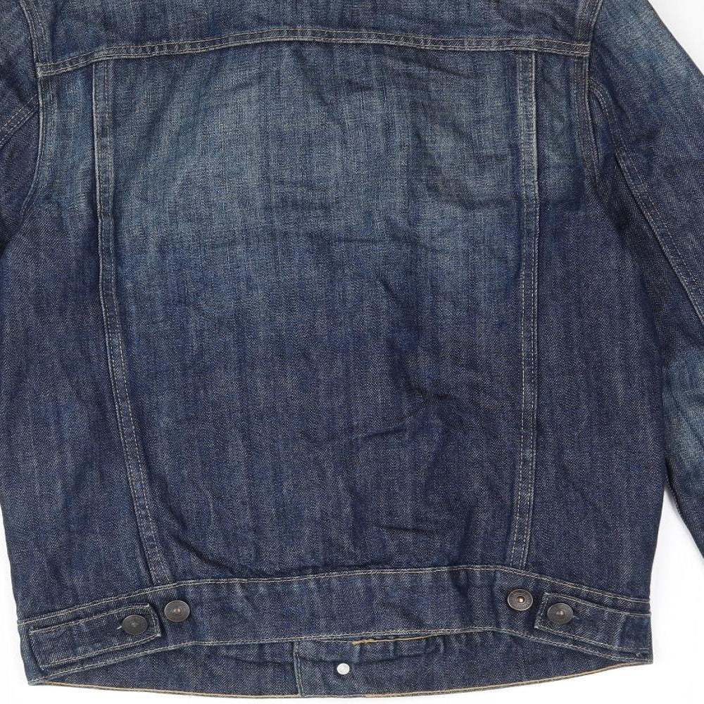 H&M Womens Blue  Denim Jacket  Size S