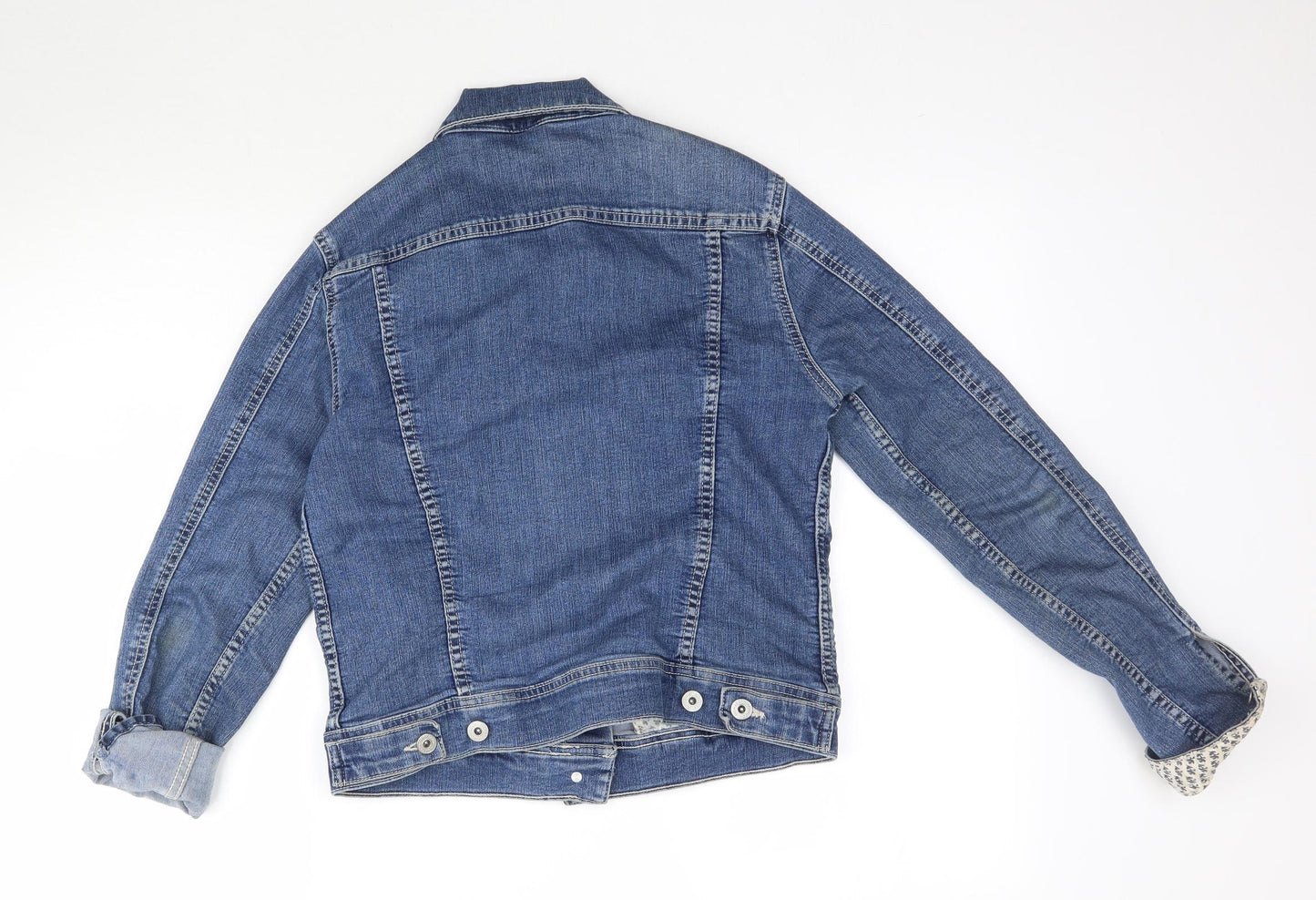 Monsoon Womens Blue  Denim Jacket  Size 12