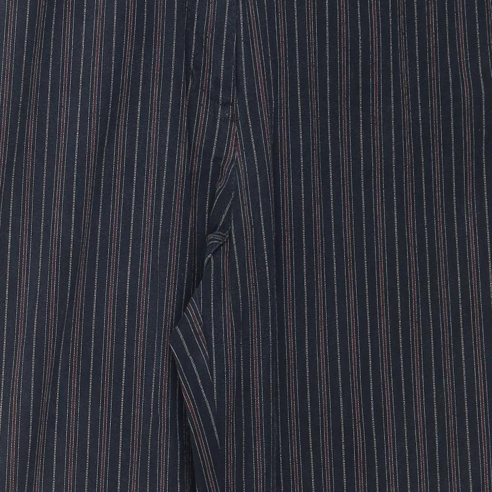 Bonita Womens Blue Striped  Trousers  Size 12 L30 in