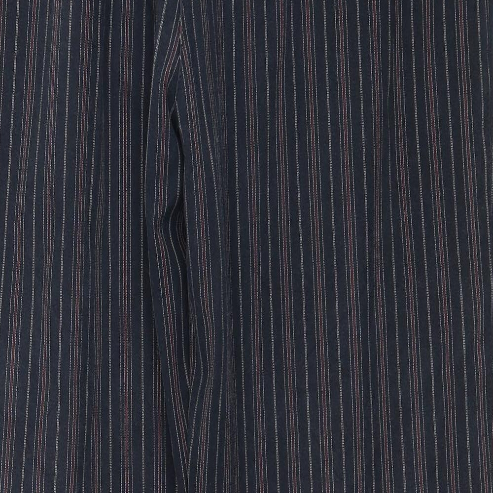Bonita Womens Blue Striped  Trousers  Size 12 L30 in