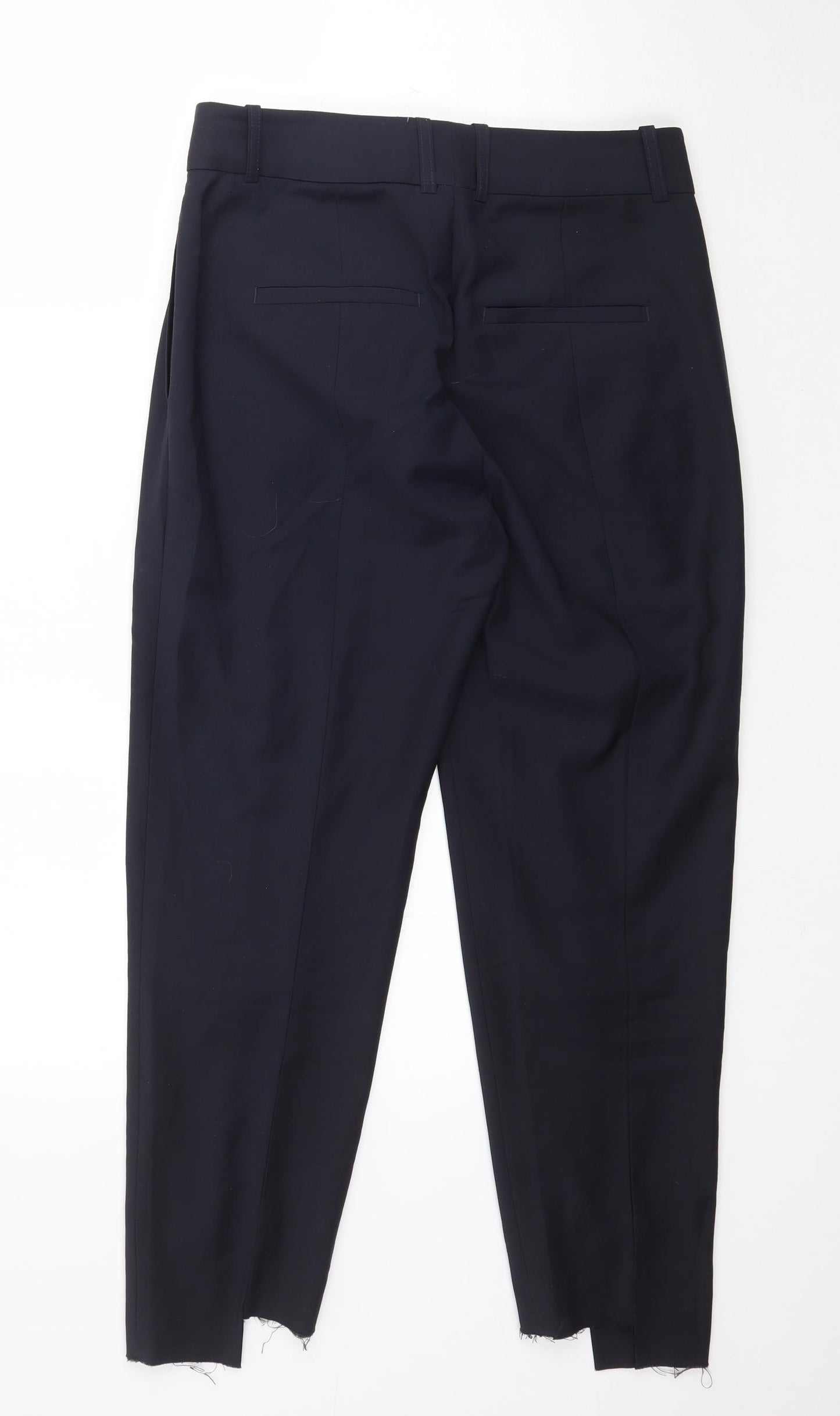 Drykorn Womens Blue   Trousers  Size 27 L25 in - Raw Uneven hem